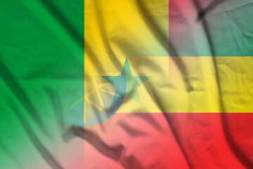 Senegal and Ethiopia official flag transborder negotiation ETH SEN