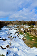 Collaboration of snow and Midorikawa