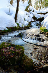The arrival of spring, when the river began to flow and the gears began to move