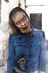 Female zombie Staring #1
