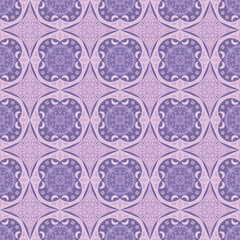 New Year Floral Seamless Pattern Background Garden Nature Damask Aboriginal Ornament Art