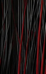 red and black wires