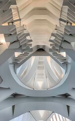 Fototapeta premium staircase in a building
