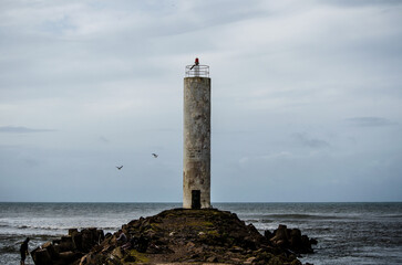 Obraz premium lighthouse on the beach