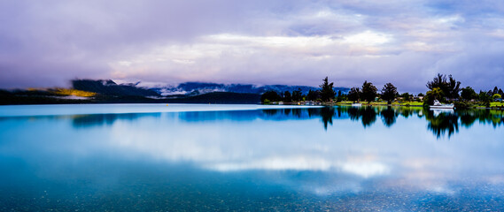 Lake Te Anau and Overcast