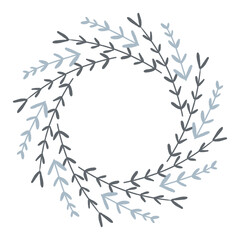 wreath of branches