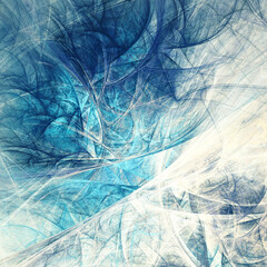 Abstract winter background. Artistic frost patterns. Fractal artwork for creative graphic design
