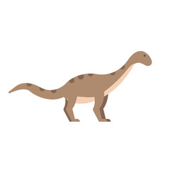 Vector drawn baby dinosaur illustrated Cartoon