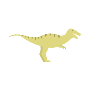Vector drawn baby dinosaur illustrated Cartoon