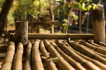 Bamboo flooring is locally crafted in nature.