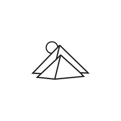 pyramid icon