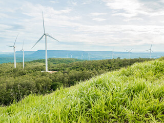 Wind farms are innovations that generate clean energy.