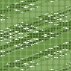 Naklejka premium abstract background with green abstract background with squares background with plaid nd lines stripes squares