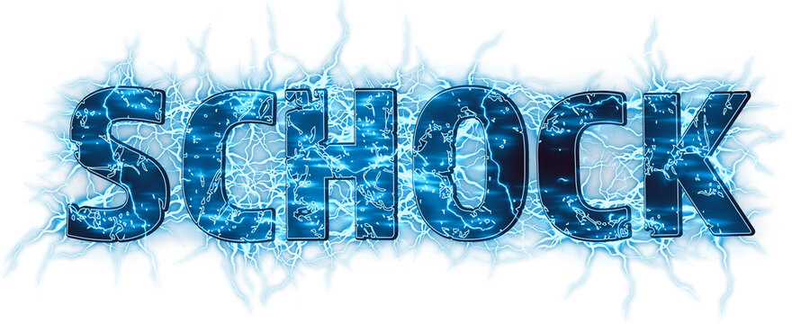 Schock Energy Effekt Text