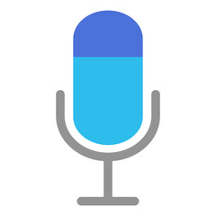 Illustration of Microphone design Icon