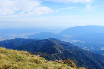 伊吹山から見下ろす関ケ原