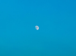 moon in the night sky