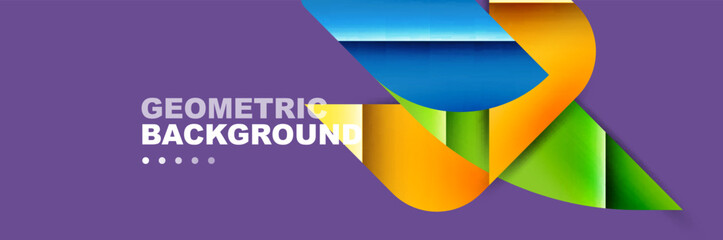 Abstract background with geometric elements. Creative trendy design. Vector Illustrations For Wallpaper, Banner, Background, Card, Book Illustration, landing page