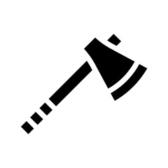 Axe Icon Glyph Style
