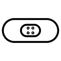 Bandage Icon Line Style