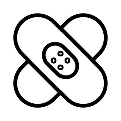 Bandage Icon Line Style