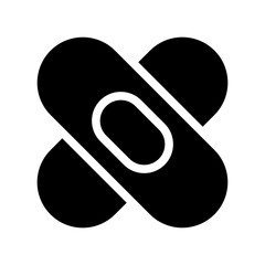 Bandage Icon Glyph Style