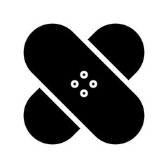 Bandage Icon Glyph Style