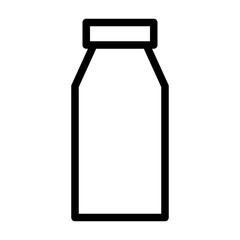 Bottle Icon Line Style