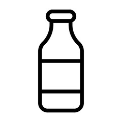 Bottle Icon Line Style