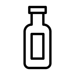 Bottle Icon Line Style
