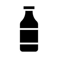Bottle Icon Glyph Style