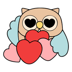 valentine owl