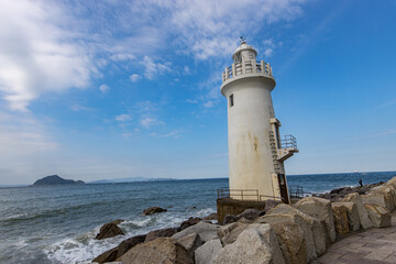 lighthouse on the coast