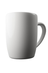 white cup isolated 