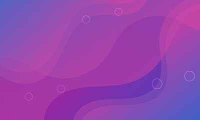 Vector abstract wave line colorful landing page flat background vector design