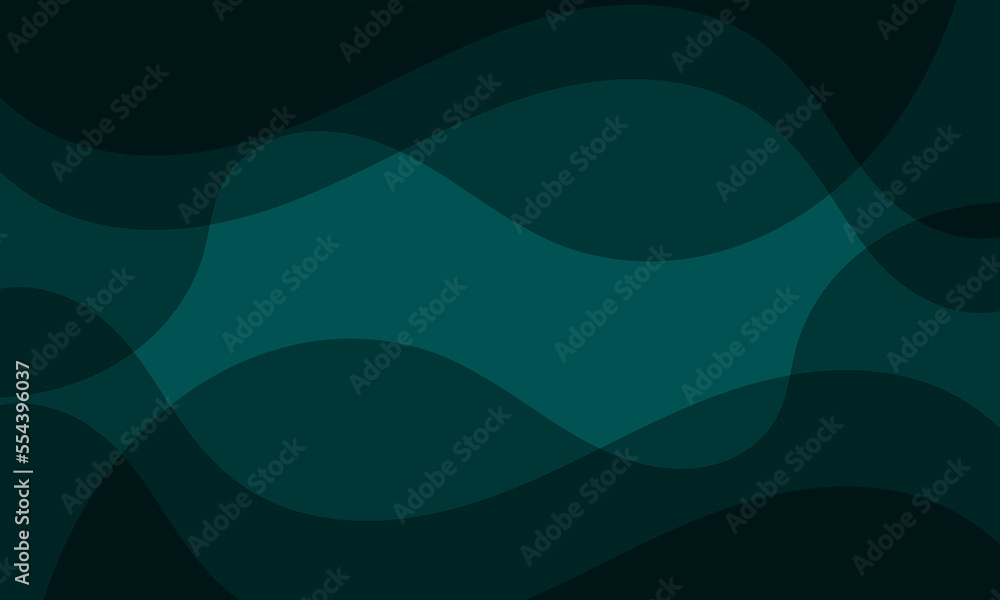 Wall mural vector abstract wave line colorful landing page flat background vector design