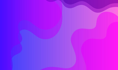 Vector abstract wave line colorful landing page flat background vector design
