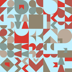 Obraz premium Geometric figurine abstract background.