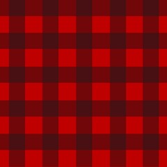 Geometric seamless pattern,check plaid black red can be used in decorative design fashion clothes Bedding sets, curtains, tablecloths, gift wrapping paper