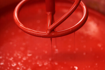 production of general industrial paints or wood paints