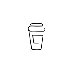Coffee Line Style Icon Design