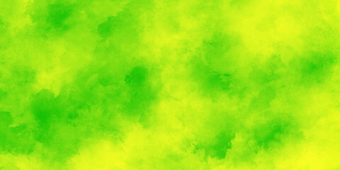 Abstract green background with space, Light and soft green watercolor background with smoke, Beautiful green watercolor painted paper texture, light green grunge texture.	