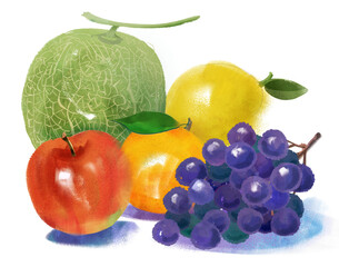 フルーツの盛り合わせ