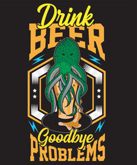 Drink Beer Goodbye Problems