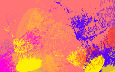 Obraz premium Abstract grunge texture orange color background vector