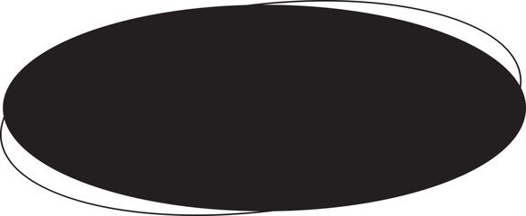 Fototapeta premium elipse vector