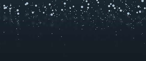 Abstract falling night sky shining stars perfect for background, wallpaper, card, banner.