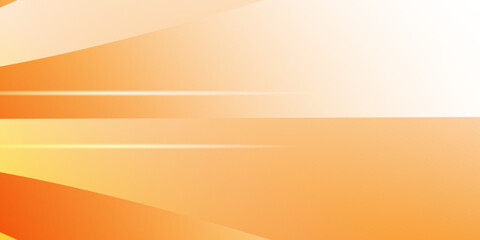 Geometric orange abstract background with lines stripe with gradient overlays to create a white and orange abstract background.