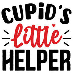 Cupid’s Little Helper   T shirt design Vector File