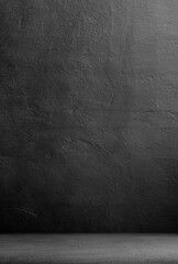 Empty Kitchen Room Studio Workshop Bar Background,Light Shadow on Structure Desktop,Pattern Grey wall,Black White Table Marble Template Old Concrete Floor for Presentation,Cement stone Material Gray.
